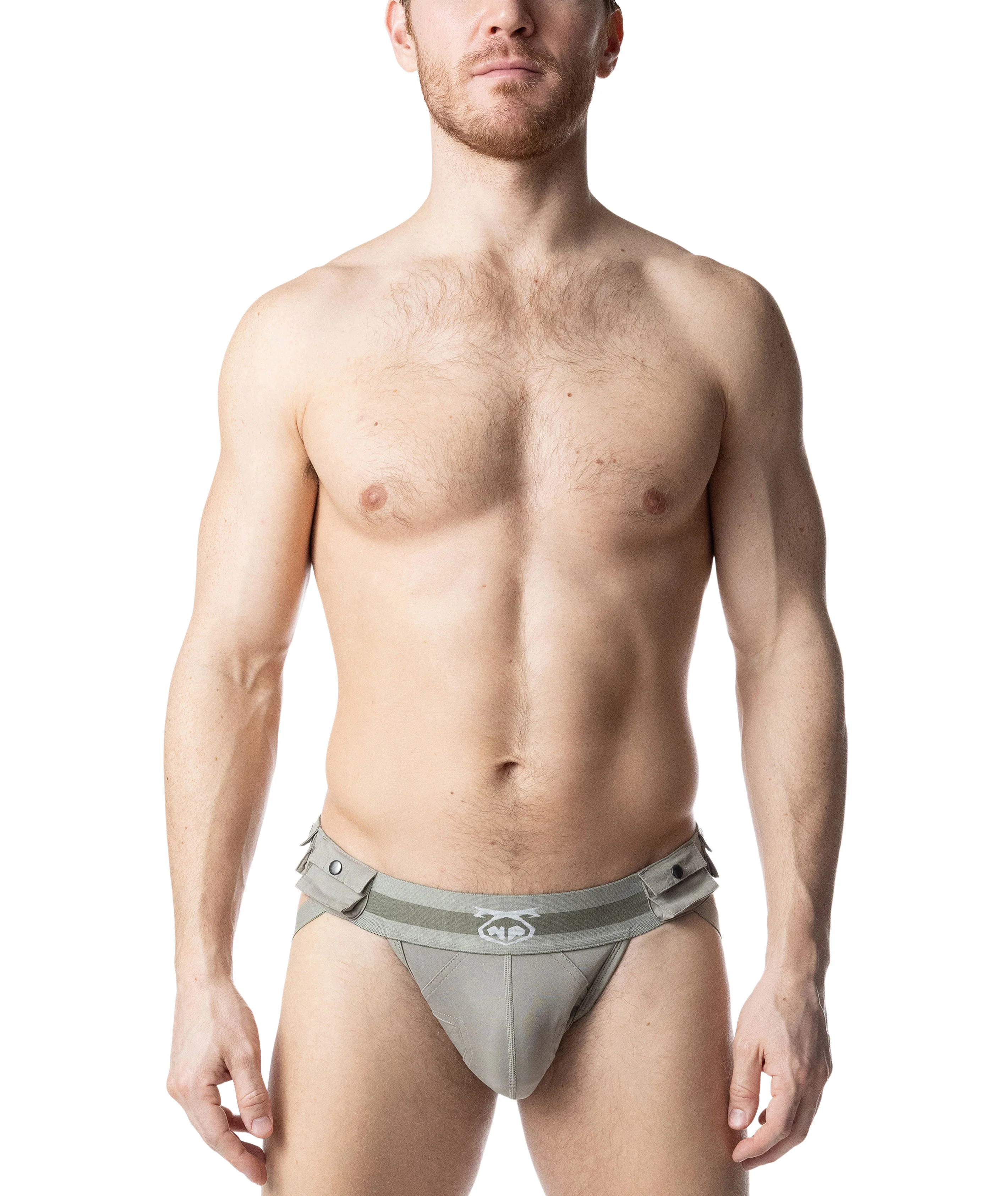 Nasty Pig Traverse Jock Strap - Sage Green